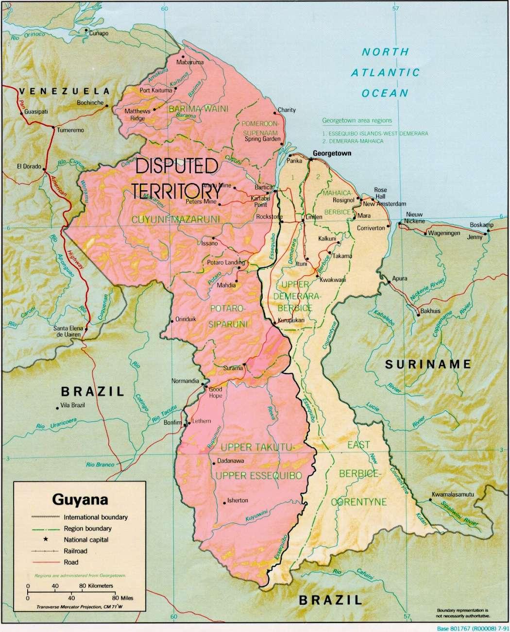 Geopolitical Implications of the Venezuela-Guyana Border Dispute