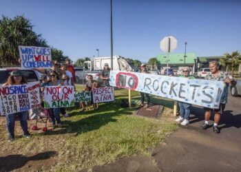 Spaceport protest delays rocket launch in French Guiana – BBC