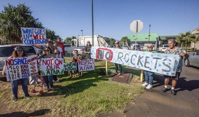 Spaceport protest delays rocket launch in French Guiana – BBC