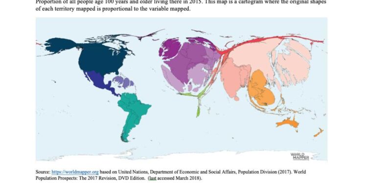 Discover the Countries with the Highest Population of Centenarians!