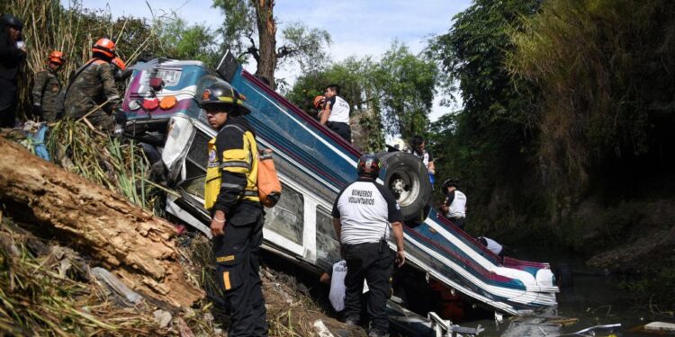 Devastating Bus Crash in Guatemala Claims 52 Lives in a Heart-Wrenching Tragedy