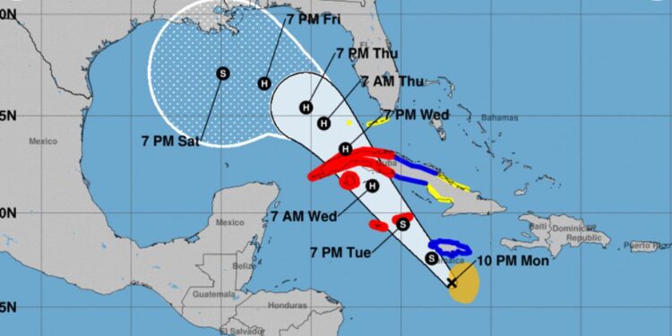Brace for Impact: Hurricane Warning as Tropical Storm Rafael Nears the Cayman Islands!
