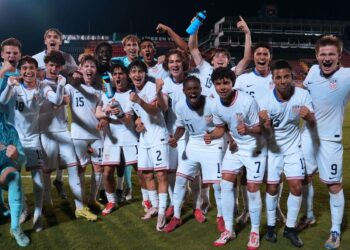 Chase Adams Dazzles with 10 Goals in U.S. U-17s’ Incredible 22-0 Triumph Over U.S. Virgin Islands!