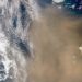 Majestic Saharan Dust Cloud Envelops the Caribbean: A Breathtaking Natural Wonder