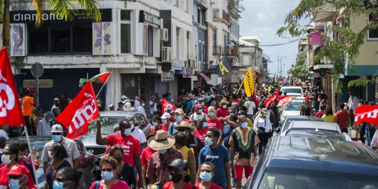 Unrest in Martinique: Protesters Face Off Against Police and Journalists