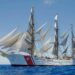 Experience the Arrival of the US Coast Guard Cutter Eagle in Colorful Bridgetown, Barbados!