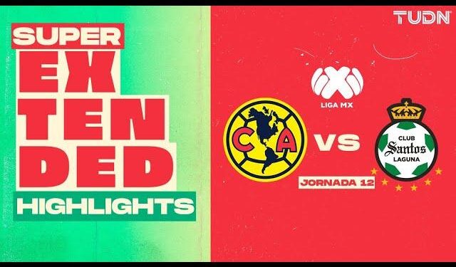 America Shines Bright with a Stunning 3-0 Victory Over Santos in Liga MX Clash!