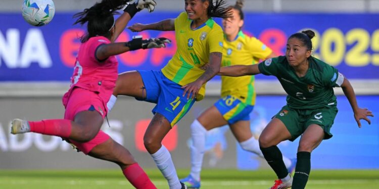 Kerolin’s Hat-Trick Sparks Brazil’s Thrilling Copa America Triumph Against Bolivia!