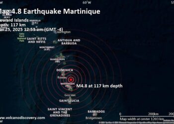 Feel the Tremors: Uncover the Latest Earthquake Activity in Fort-de-France, Martinique!