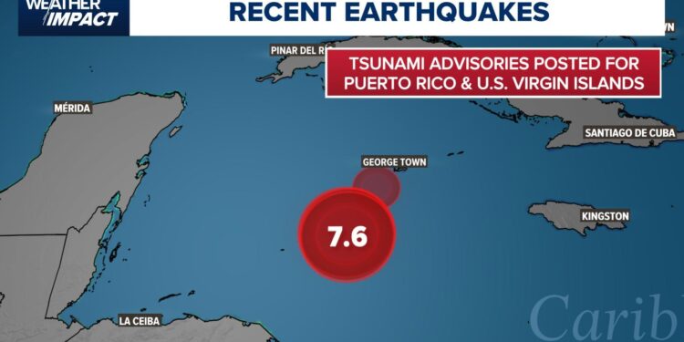 Devastating 7.6 Magnitude Earthquake Shakes the Caribbean!