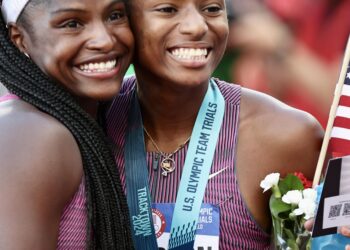 Jefferson-Wooden and Seville Ignite the Track in Epic World 100m Showdown!