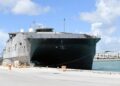 USNS Spearhead: A Bold Journey Delivering JTF-LI Troops from Sint Maarten to Martinique!