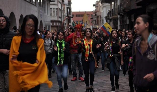 Clash of Titans: Protesters and Police Battle Outside the Peruvian Congress
