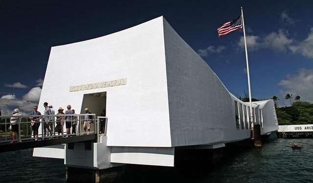 Navy Celebrates Historic Victory with the Removal of USS Arizona Platform Concrete