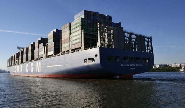 Embark on the Voyage of the CMA CGM AMERICA: Exploring the World of a Cutting-Edge Container Ship